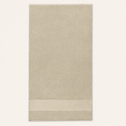 Handdoek Beige met naam