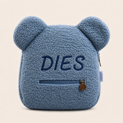 Rugzakje Teddy Blue met naam