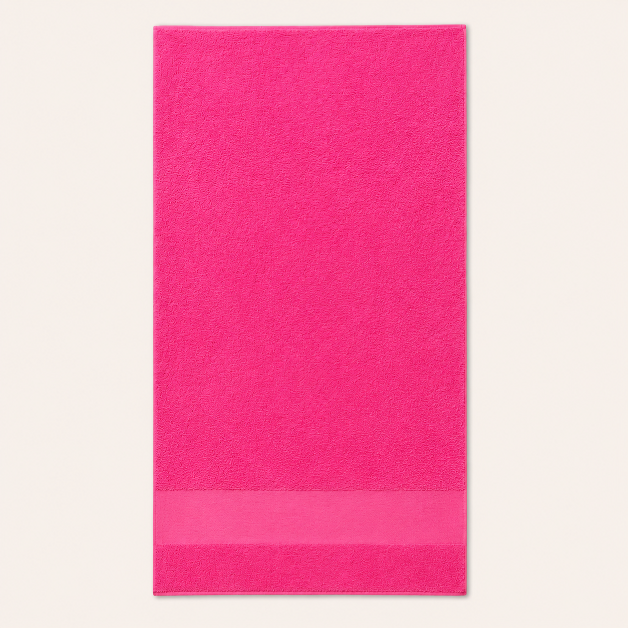 Handdoek Fuchsia met naam