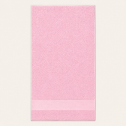 Handdoek Roze met naam