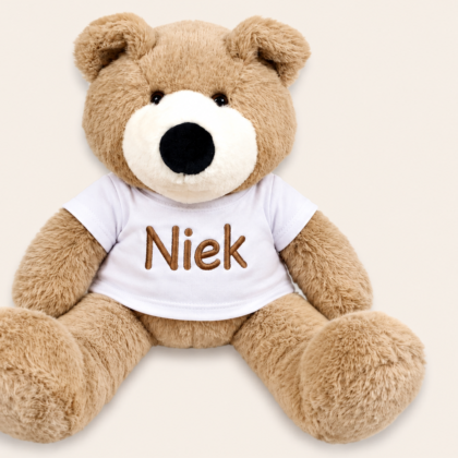 Beer Vic cream met shirt met naam